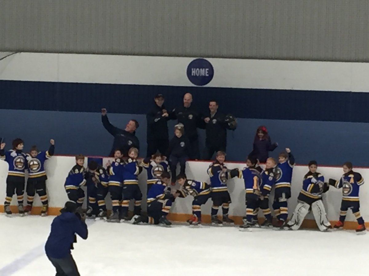 KarenSweet9's tweet photo. Because tournaments are all about fun! #sillystorm #GoStormGo @PC_Storm_Hockey #pc033 https://t.co/6iwsA0UBRN