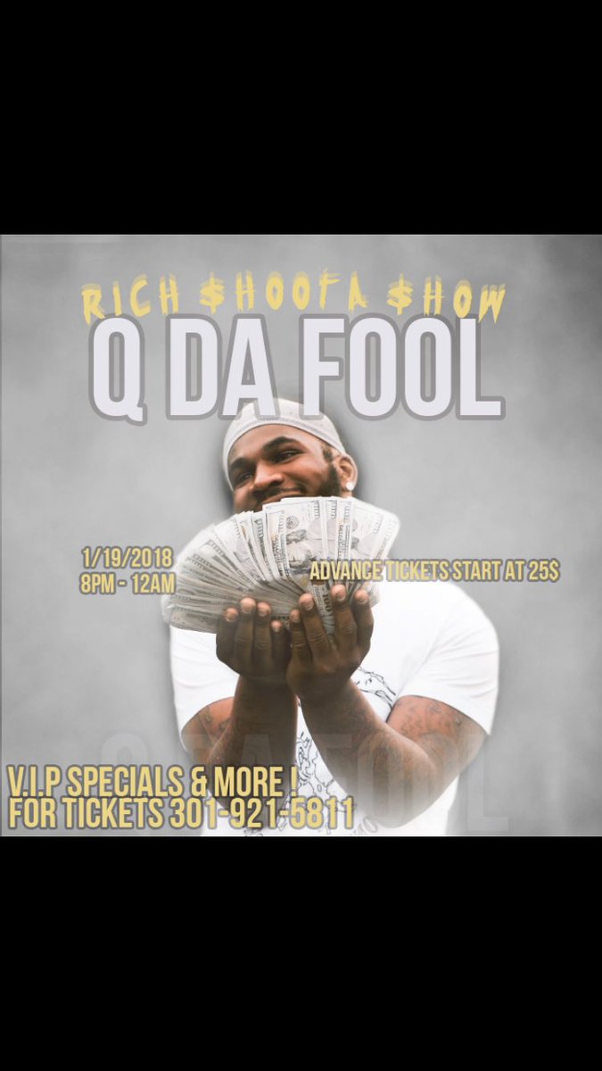 BossNationEnt's tweet photo. Who tryna open up for RICH SHOOTAS 1/19/18
To perform DM @400SLIME OR TXT 3019215811
 @Qdafool_RS @fatmax_rs @Ayeek_ @CNoteTheManager @BIGDONOTDRS @ShugDaTrappa https://t.co/q9S27dKxVh
