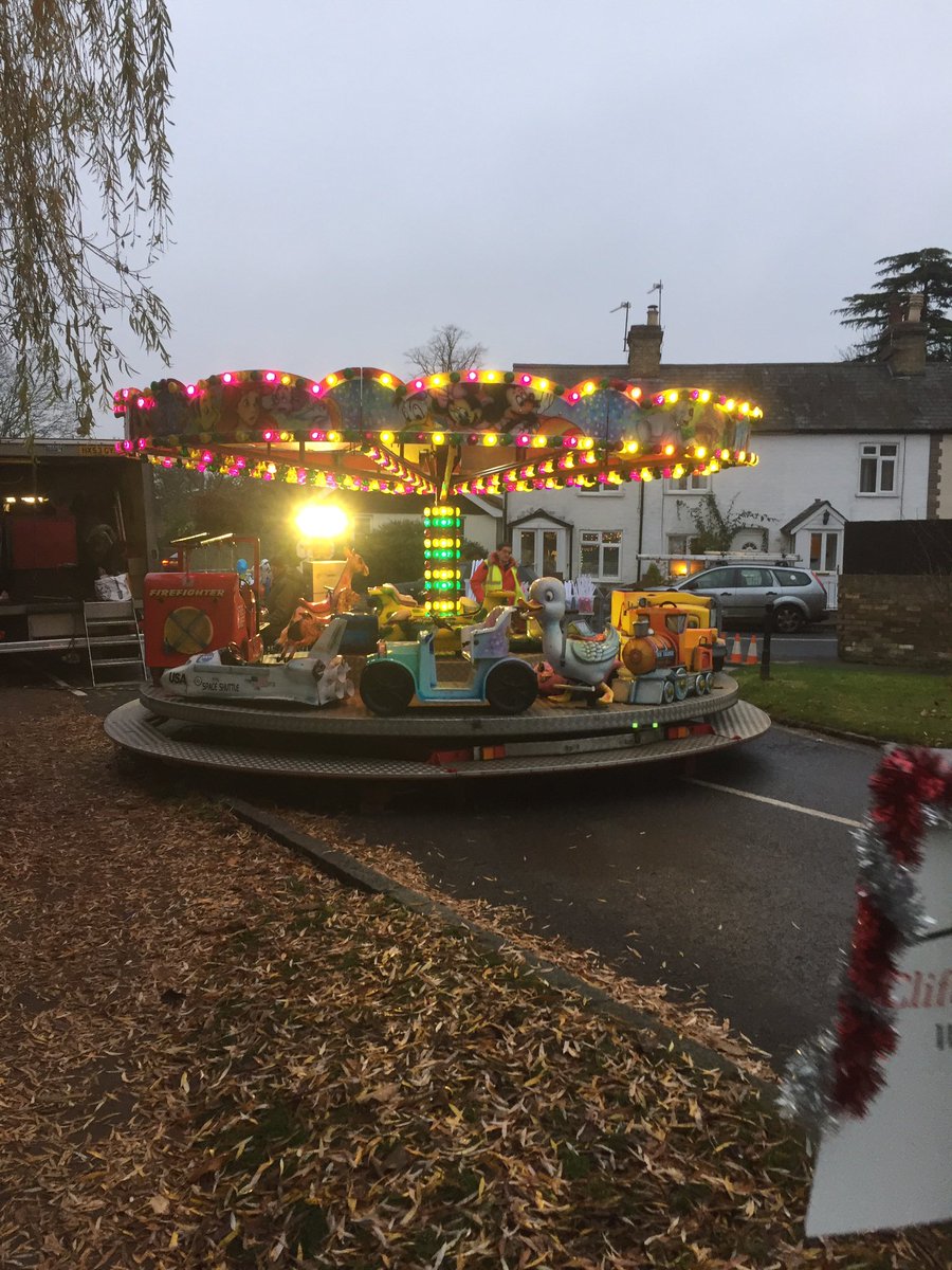 It's getting ready #lightupclifton