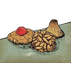 llegirencatala's tweet photo. En @matthewtree té una recepta particlular per als panellets i l'explica a "Vols dir que som això?", amb il·lustracions de @jordiborras #llibreLeC #VDQSA https://t.co/jH3jXZ8Wzw