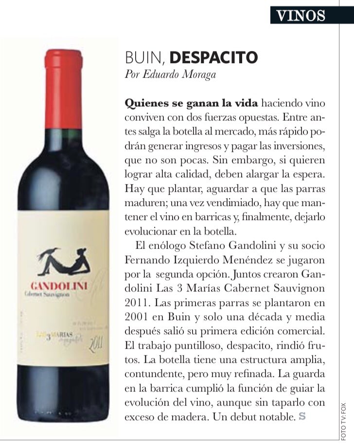 Hoy en Revista Sábado El Mercurio