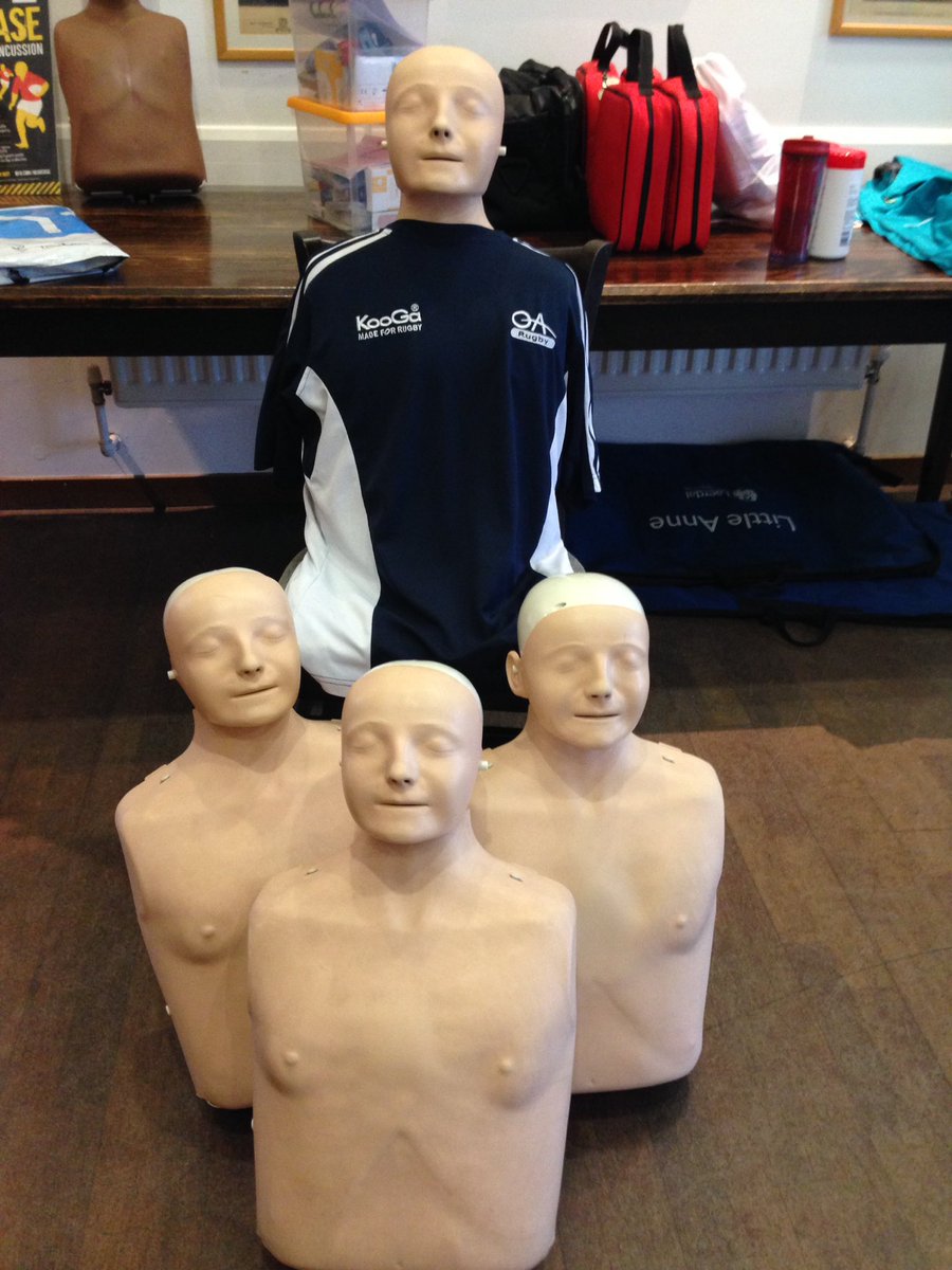 AssuredTC's tweet photo. The team dressed and ready for the rugby coaches and volunteers #oarfc #firstaid https://t.co/KWezpThKYd
