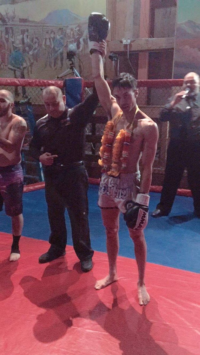 Join us in congratulating Ninja <a href="/MattyNight/">Matty Night</a> on his win last night! 1st round TKO. 👊🏼