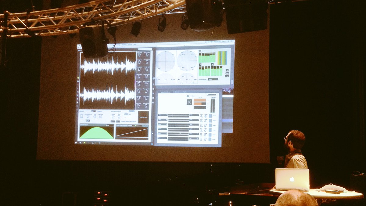 IntelSoundEng's tweet photo. Mark Durham on sound design (another topic close to our heart) for multichannel formats, and tools to facilitate it. 
#ARP2017 https://t.co/dy2cLiSY4d