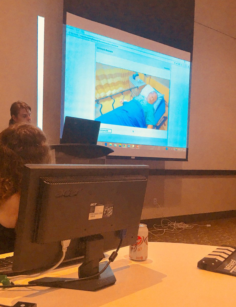 Wonderful opportunity to share ideas at our virtual game design workshop at the <a href="/WelcometoSIMone/">Simulation Canada</a> Sim Expo 📸@SimNurseEdu @Partialeclipse1 @marianlflude <a href="/tammiemcparland/">Tammie McParland (she/her)🇨🇦</a> #SimExpo2017 #gamification #simulation