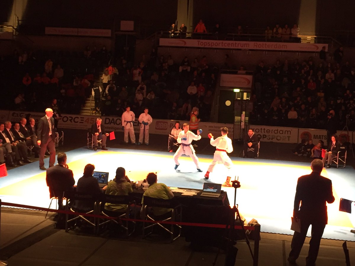 HZoethoutmaar's tweet image. Finales bij #BattleOfTheTeams #Karate &amp;gt;100 teams 6 landen #Unity99 #Topsportcentrum #Rotterdam.MakeItHappen.