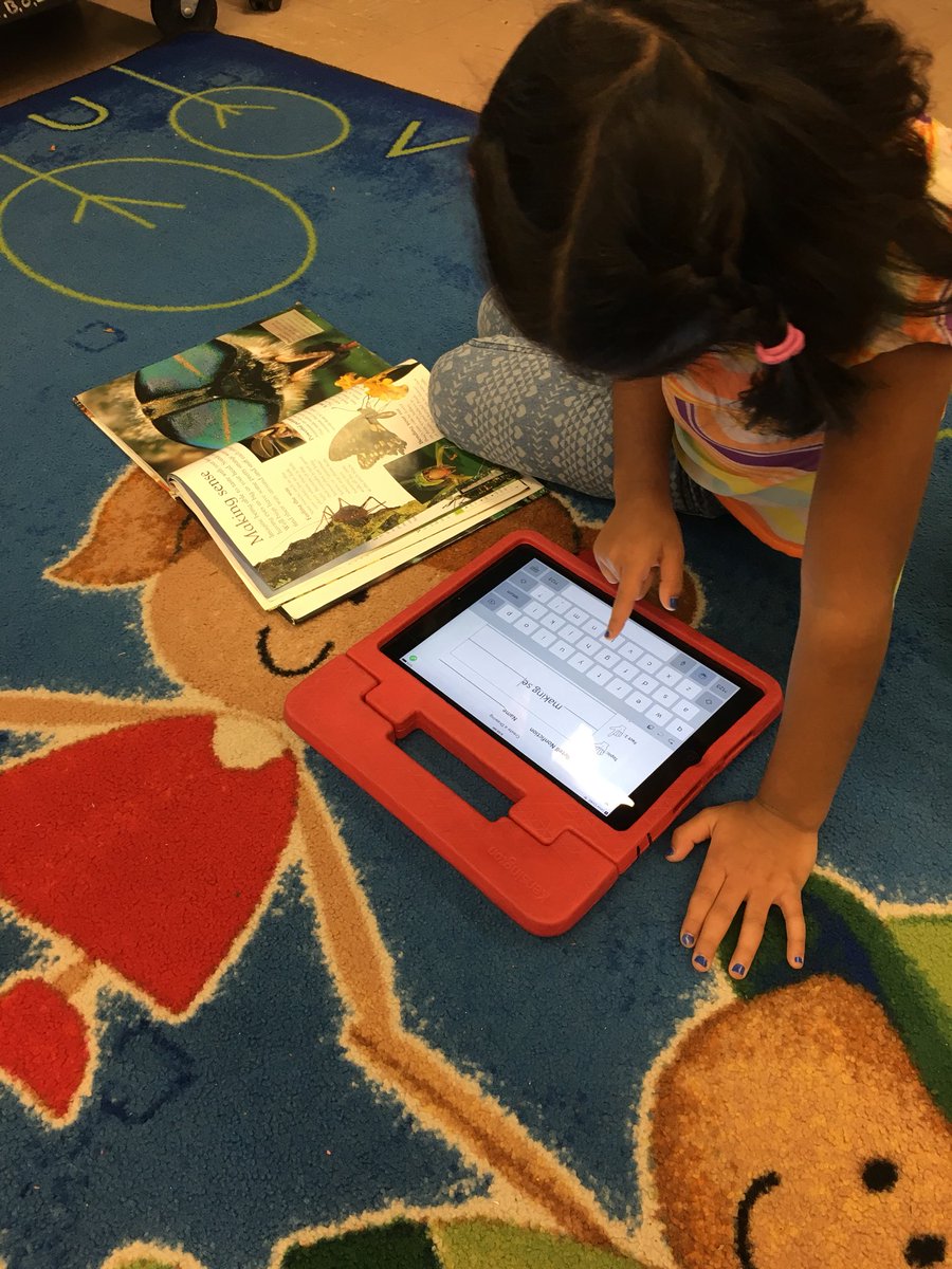 mrscooper36's tweet photo. We used @Seesaw to share our thinking! We got to type our responses on a graphic organizer or some of us recorded our voices!So awesome! @LincolnSchool8 #edisonk12 https://t.co/kyQM1Aeh8V