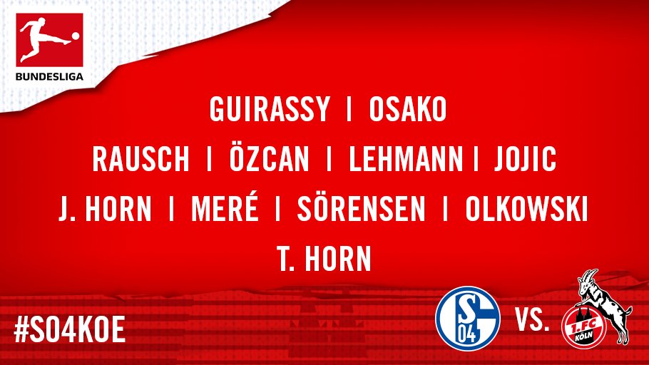 Schalke 04 - 1. FC Köln Vor-/Live- und Nachspiel DQDg9xJW4AAIJaV
