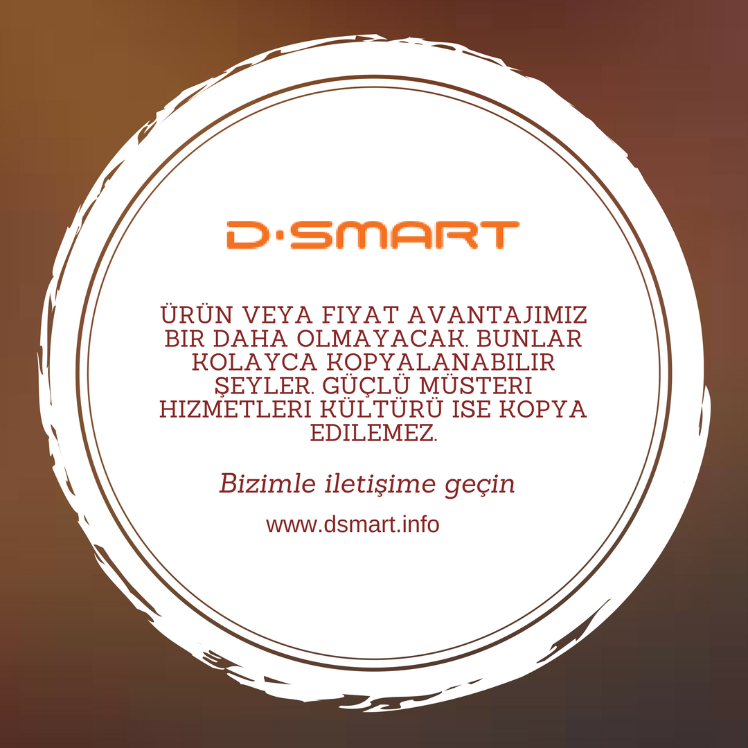 Bizimle iletişime geçiniz. Detaylar #dsmart bilgi sitesinde dsmart.info