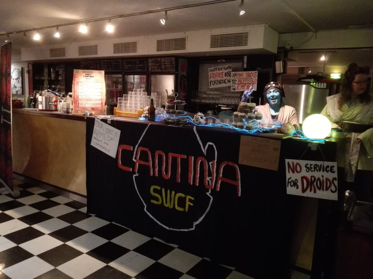 staryeetandroid's tweet photo. SWCF Cantina returns tomorrow to #hothcon! #hothcon2017 #swcfcantina https://t.co/rCgE1XNxdu