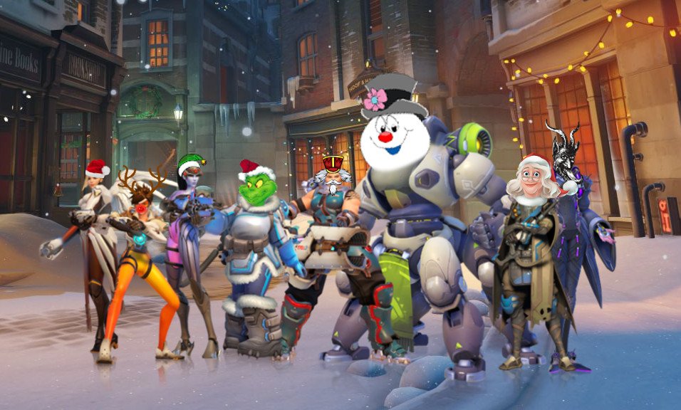 overwatch christmas