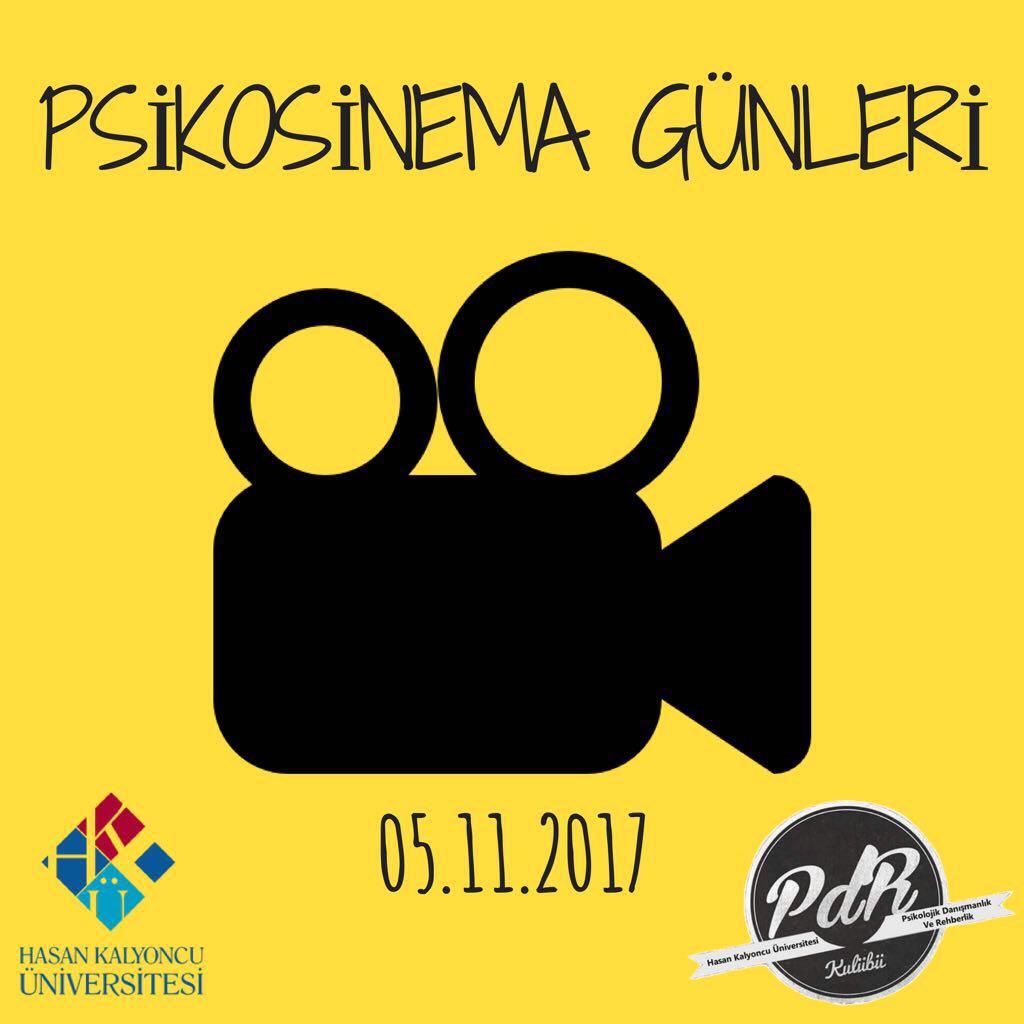 Hkü Pdr Topluluğu olarak 05.11.2017 Salı günü, Psikosinema Günleri'nde sizleri de aramızda görmekten mutluluk duyarız. <a href="/HkuEgitim/">HKÜ Eğitim Fakültesi Resmi Hesabı</a>