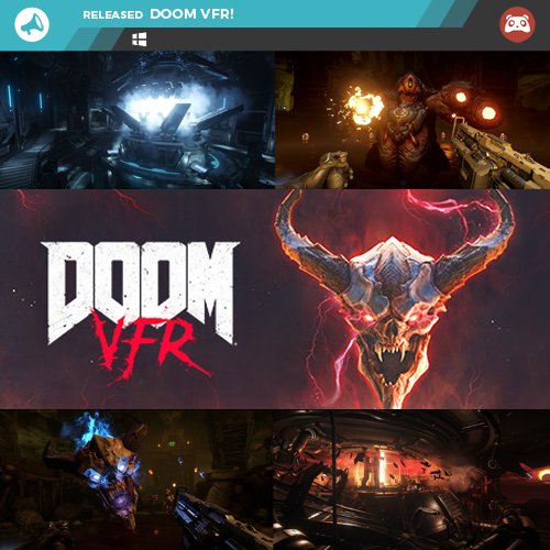 CluepandaGlobal's tweet photo. Pandanauts! 🐼
Have you had a look at the #New #Released #DoomVFR yet? Own a #WindowsMixedRealityHeadset or #HTCVive? 😎 Then get your copy now: 
➡️ https://t.co/rRYUK8VfHB 

#Games #Gaming #Deals #Sale #Cheap #Discounts #Sales #Steam #SteamVR #Steam #Doom #Action #Shooter https://t.co/tKffwfJLCd