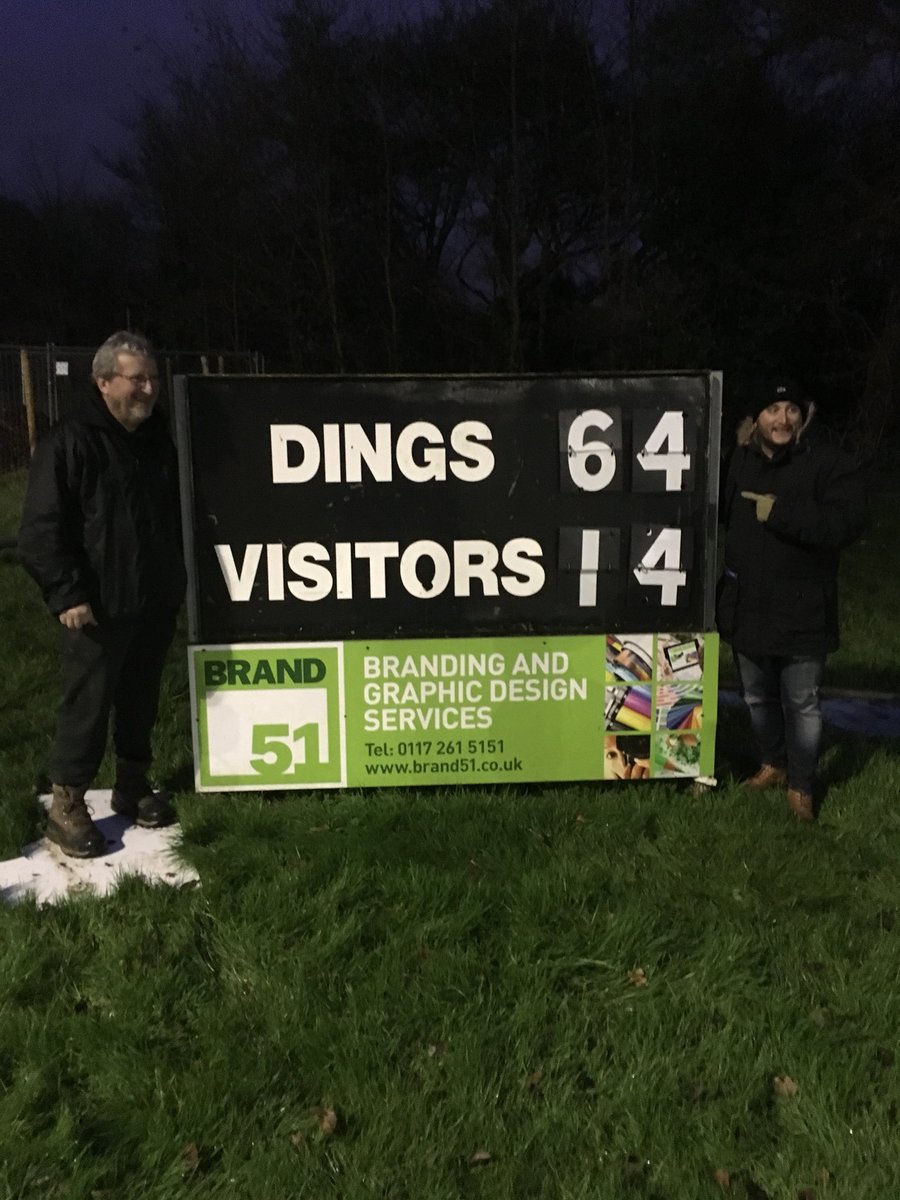 Full-time at Landseer Avenue: <a href="/DingsCrusaders/">Dings Crusaders</a> 64
<a href="/ExmouthRFC/">EXMOUTH RUGBY</a> 14

Incredible performance from Crysaders.

#UTD