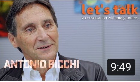 IITalk's tweet image. [#WhatIsScience - VIDEO]
Let&apos;s Talk - A Conversation with Antonio Bicchi, #ERC winner. @ERC_Research @CPiaggioUniPisa 

youtu.be/yt-hj1yk8BQ