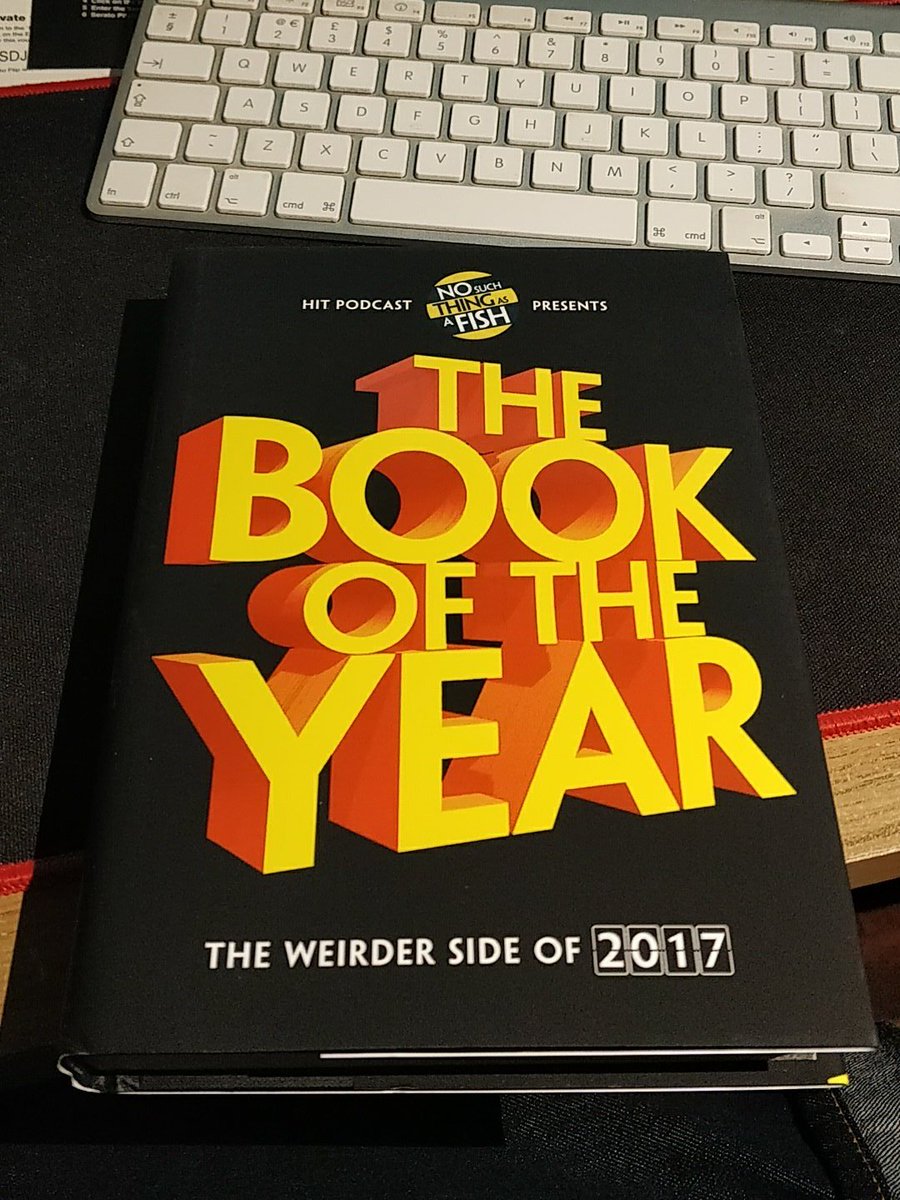 mjsguitar's tweet photo. All the facts shall he had this Christmas! @nosuchthing
#BookOfTheYear #fish #facts #Christmas #presents https://t.co/rH2QFS2R1a