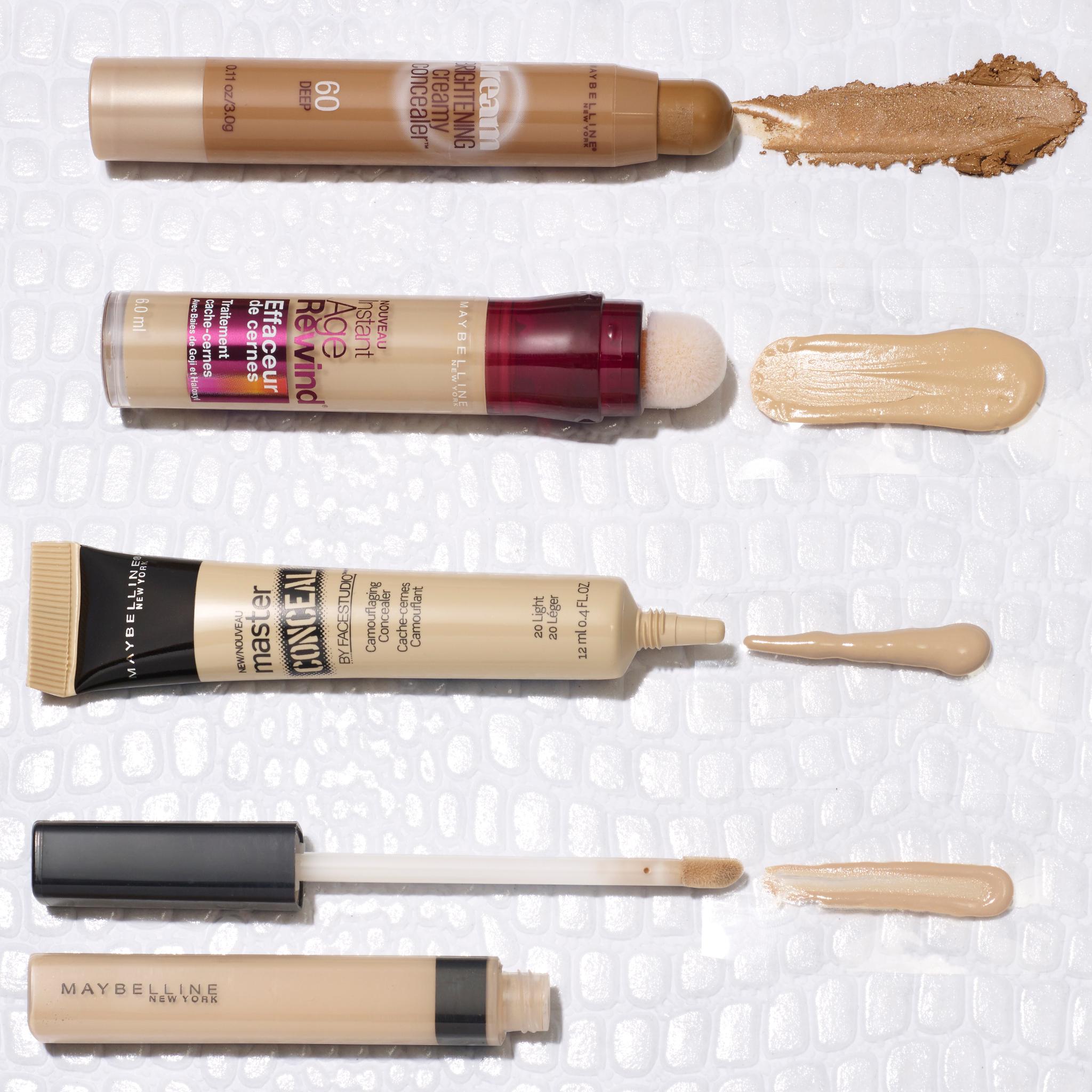 Maybelline New York on "Crazy for these 🙌 From top to bottom: dream brightening creamy instant age rewind, master conceal and fit me! Which one is your go-to?