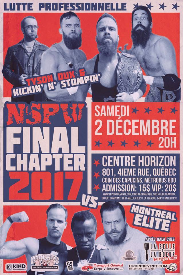 PeeWeeRadioDJ's tweet photo. Êtes-vous prêt? On ouvre les portes dans deux heures! #NSPWFinalChapter

📍 Centre Horizon
🛣️ 801, 4e rue
🎟️ À la porte 15$ | VIP 20$
🎫 https://t.co/qnPvE6rWJT https://t.co/7Rs2KQTpJ2