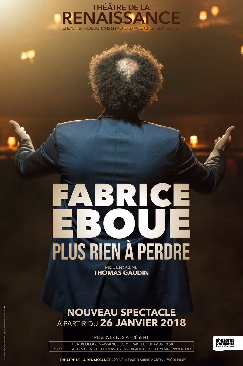 Et voici l'affiche de mon nouveau spectacle... C est cadeau ! ❤️