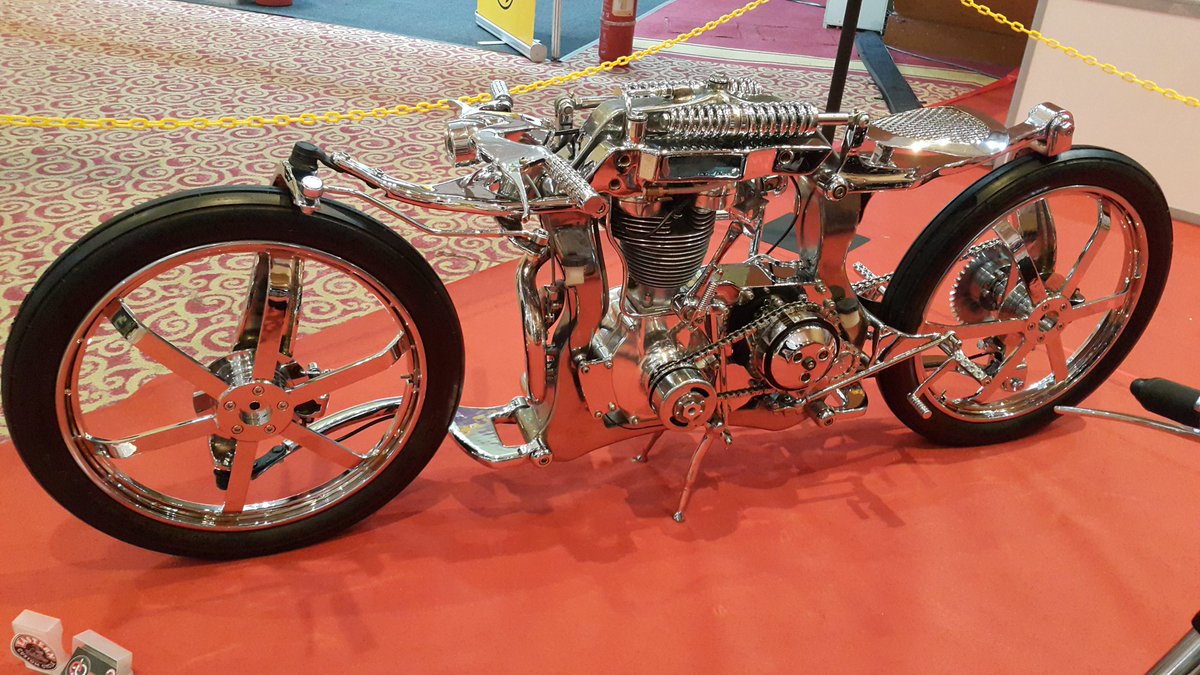 Showmaster_Neil's tweet image. BoneX by Eastern Bobber Custom Cycles @ Motonation 2017, Putrajaya, Malaysia