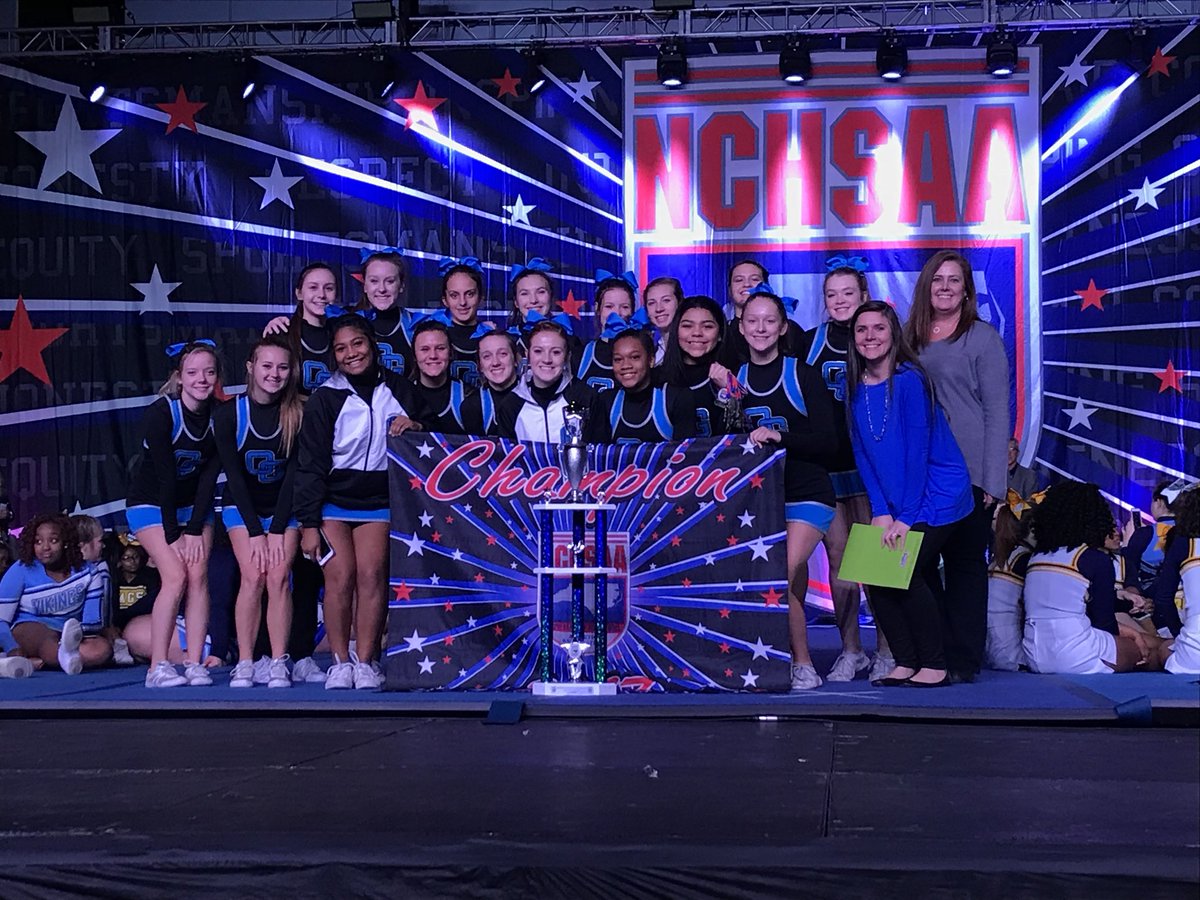 NCHSAA's tweet photo. First Session of JV awards! Congratulations! #NCHSAACHEER https://t.co/dnHbFu8THV