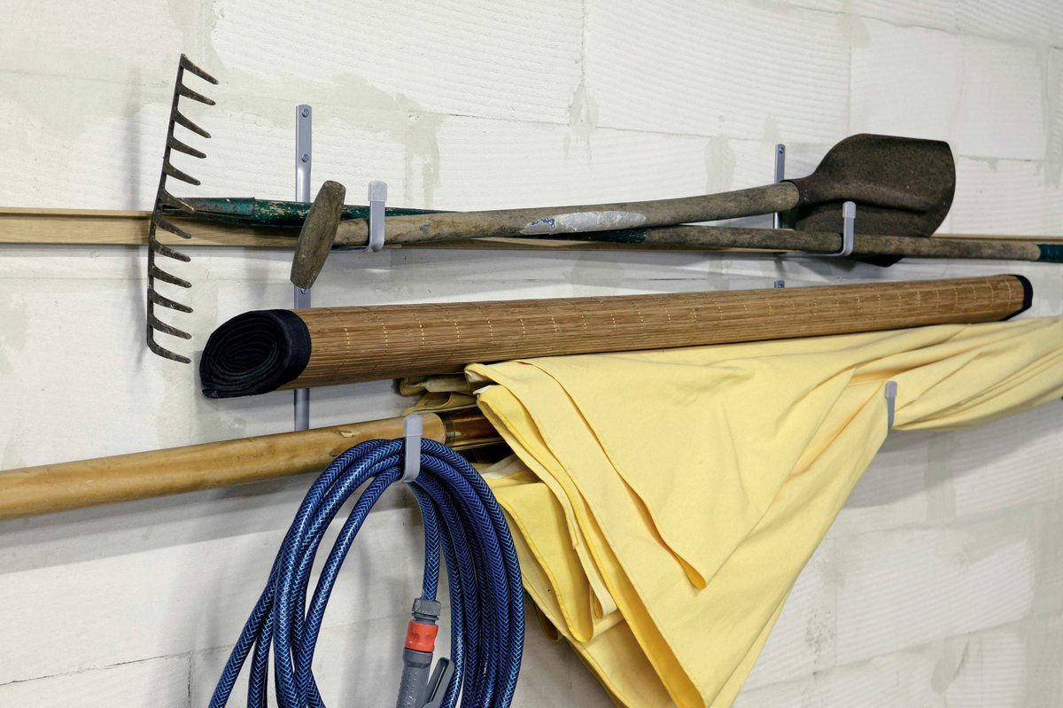 Een goed georganiseerde schuur of garage kan je een hoop tijd en energie besparen tijdens het klussen!