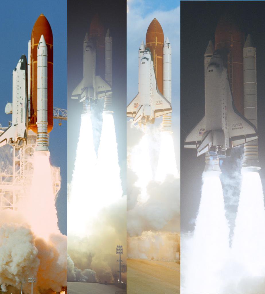 Klein_Universe's tweet photo. #Today is the day when 4 Space Shuttle reached orbit: #STS27 #Atlantis in 1988, #STS35 #Columbia in 1990, #STS53 #Discovery in 1992 and #STS61 #Endeavour in 1993 https://t.co/3EkrJHuGSg