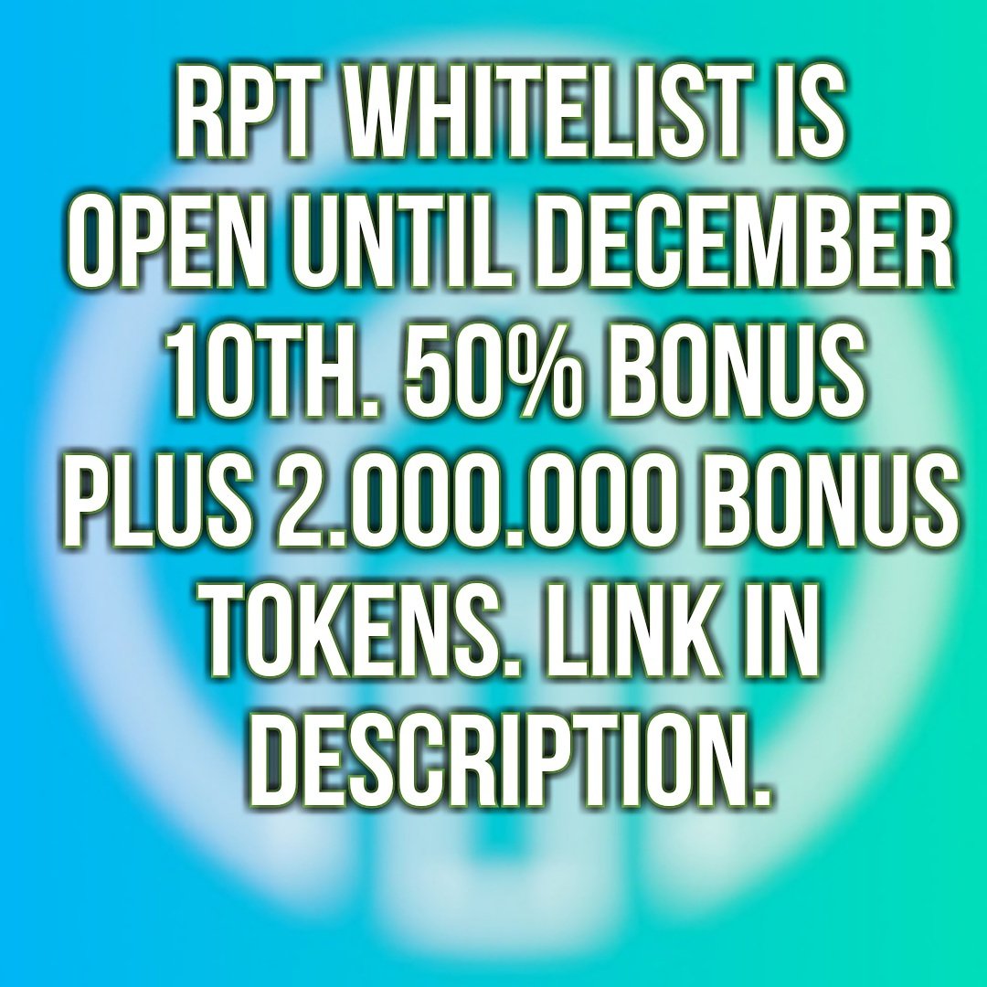 RPToken2017's tweet photo. https://t.co/P0rlksJQ5k
#RealPropertyToken
#ICO
#RPT
#RPTICO
#RPT
#Token
#RealPropertyICO
#RealEstateICO
#RealEstateToken
#PropertyToken
#RealEstateBlockchain
#Bitcoin
#Ethereum
#Ether
#BTC
#Blockchain
#BestICO
#BestToken
#HottestICO
#HottestToken
#2017
#2018
#Australia https://t.co/iKhlkR760K