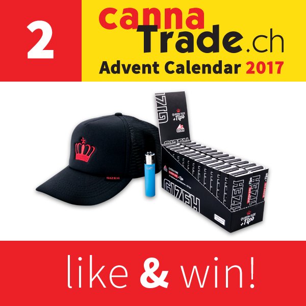 CannaTradech's tweet image. Like this post and win a rolling package from Gizeh, Queen Size" (25 Stück) + Clipper lighter + Mesh Cap. #gizeh
