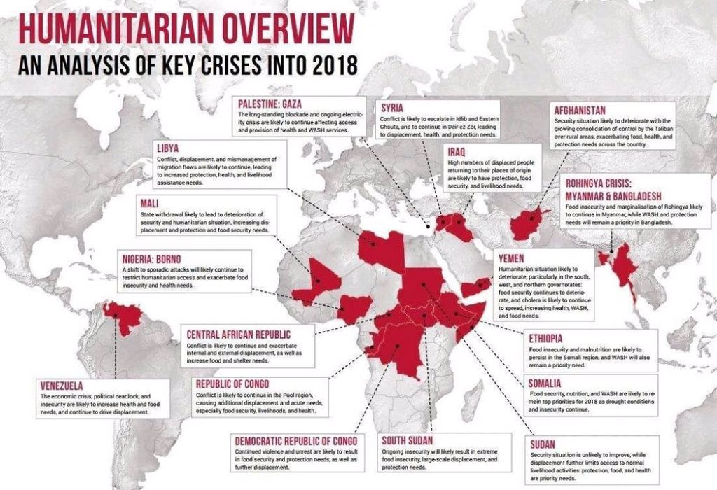 MariaCorinaYA's tweet image. 17 crisis humanitarias mayores en el mundo, de esas, 11 se están agravando. Venezuela es la única en nuestro hemisferio. @ACAPSproject 

Nuestra tragedia fue  provocada intencionalmente por un sistema criminal, y sólo se resolverá cuando saquemos a todas las mafias del poder.