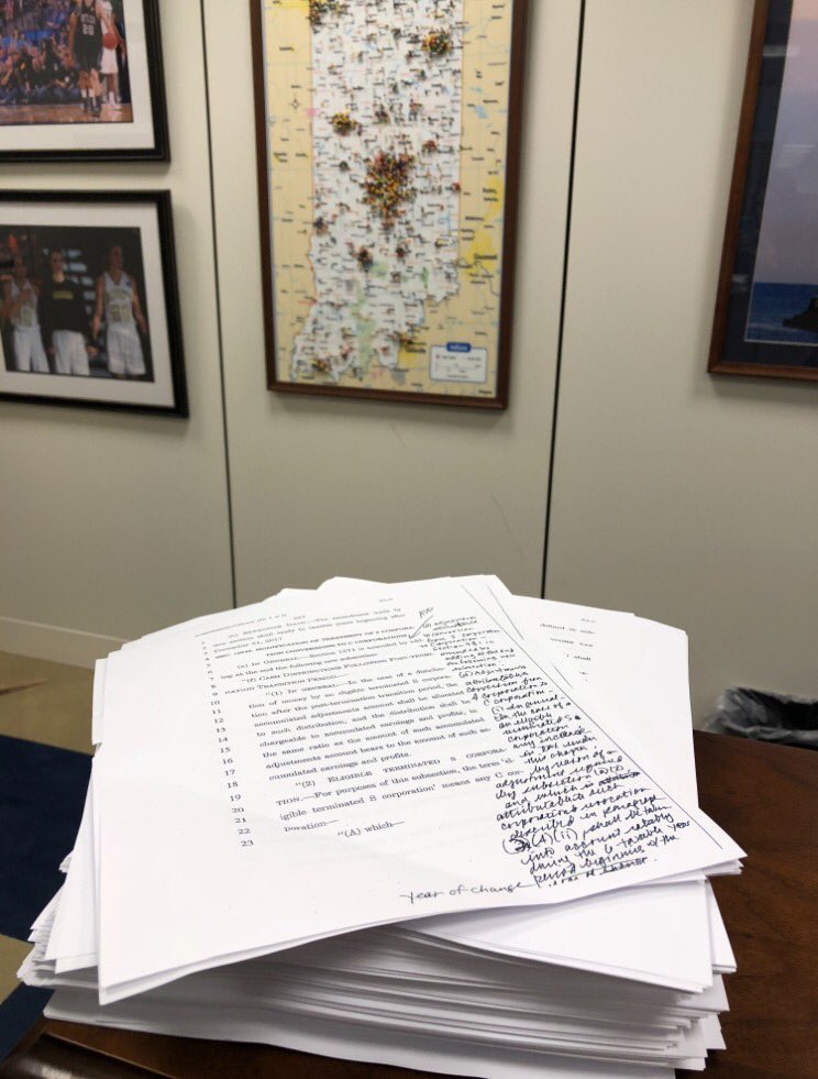 SenDonnelly's tweet photo. Maddening that Mitch MConnell couldn't find room in this 479-page bill for my provision to ban companies from writing off moving costs when outsourcing jobs to foreign countries. - Joe https://t.co/hf1VQdFDhw