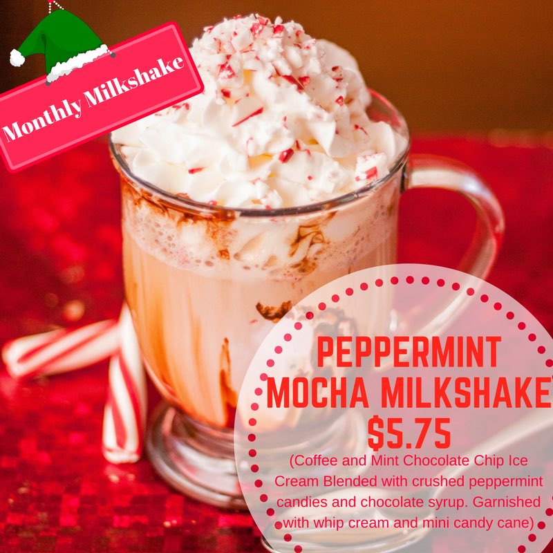 Peppermint mocha is here just in time for the holidays!