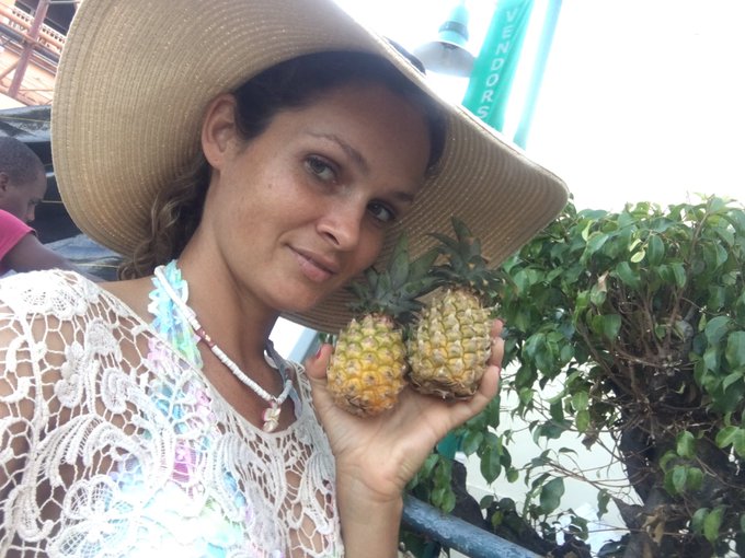 Found the cutest small pineapples in Antigua. https://t.co/IfNkx3f6EG