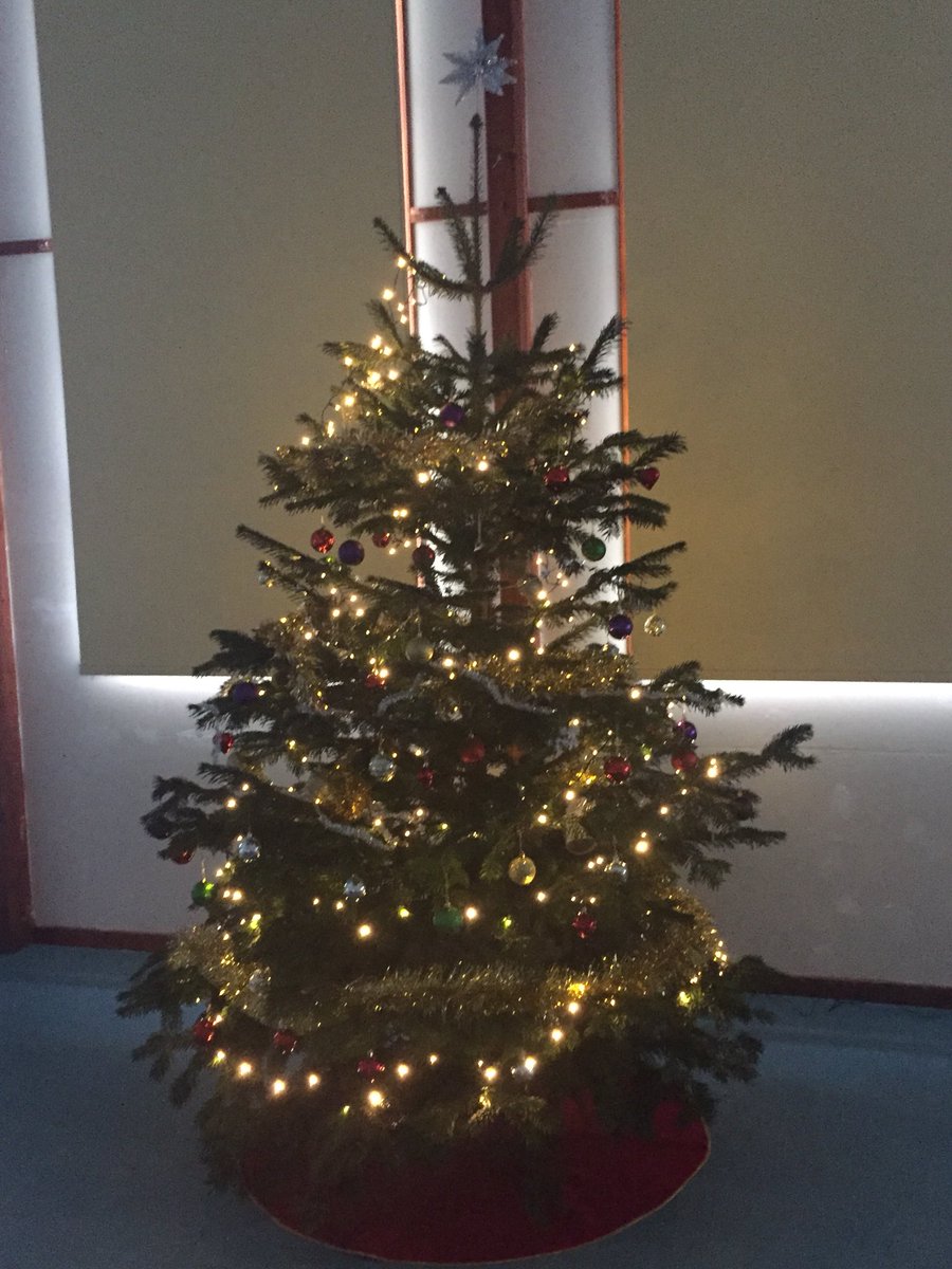 Our beautiful tree #Christmas2017 #ChristmasTree #community