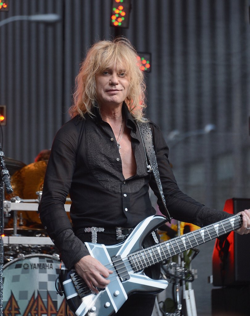 Happy Birthday to founding member of Def Leppard, Rick Savage, born Dec 2nd 1960 