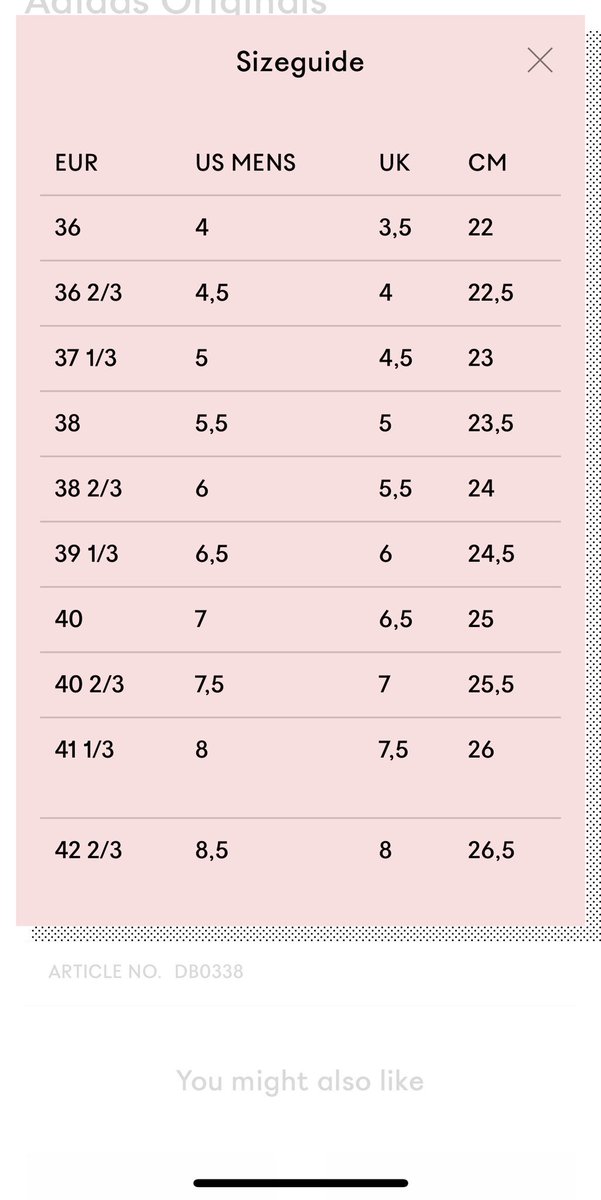 ultra boost size guide