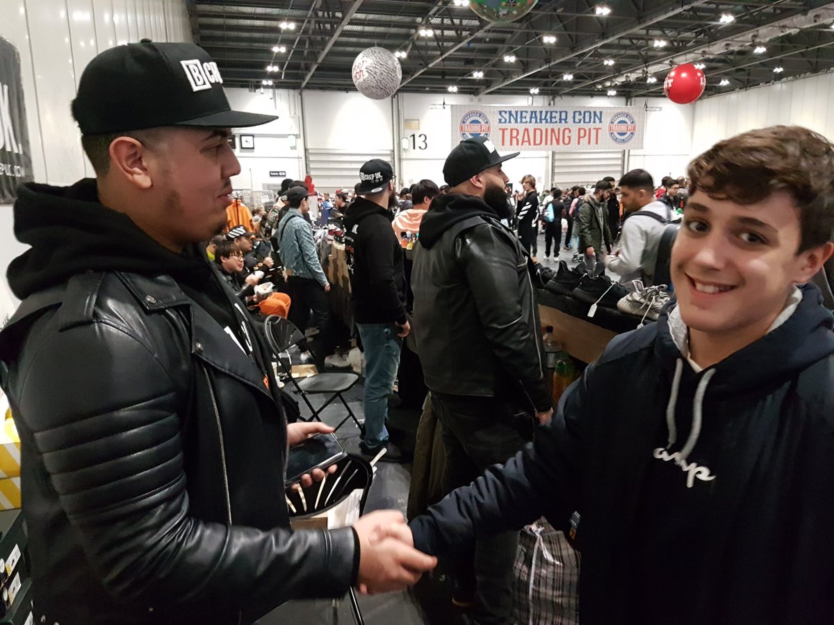 Sealing the deal with <a href="/Bcrepuk/">BCrepUk</a> NMD Citysock CS2 #sneakercon #happycustomer