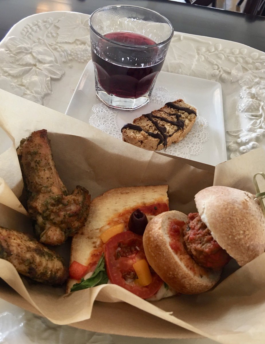 Festa del Vino Cotto! We’re serving up Vino Cotto (hot wine) with biscotti for dipping, along with our special Festa food basket - Meatball Slider, Pesto Chicken Wings, and flatbread pizza! Enjoy outdoors on the Piazza under our heated arcade, in the Tasting Room, or restaurant!