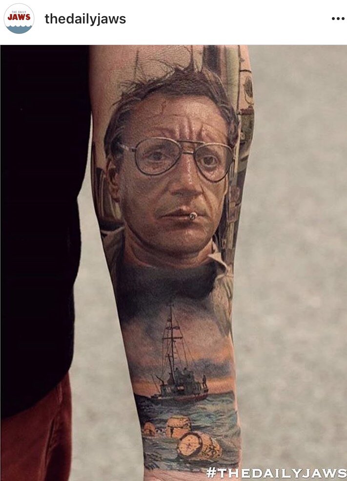 Quint Jaws Tattoo