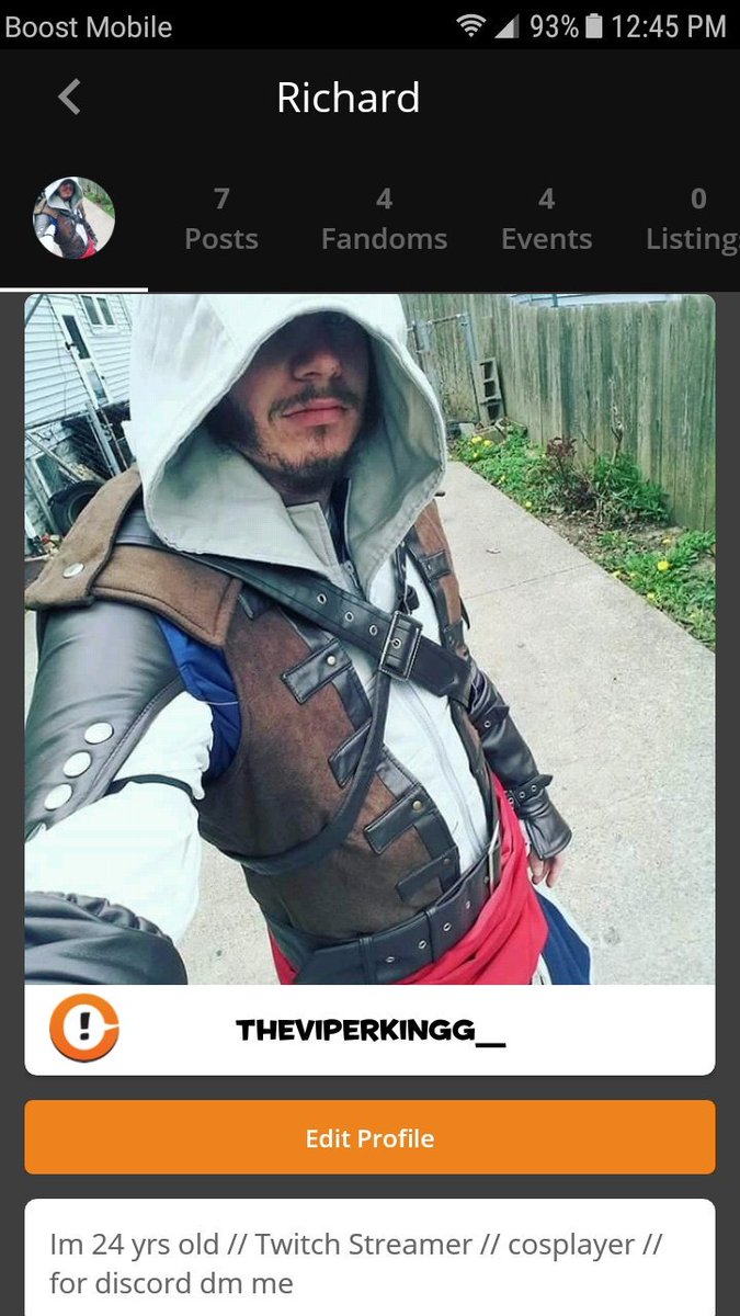 viperkingttv's tweet image. Follow my cosmunity for all my cosplay pics #cosmunity #cosplayer #gamer #follow #twitch #streamer #guysoftwitch #guysofcosplay