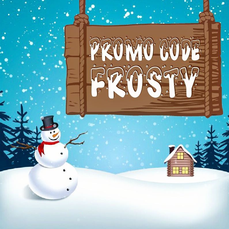 Fun for the entire family!!! Use Promo code: FROSTY for 10% discount during the month of December.