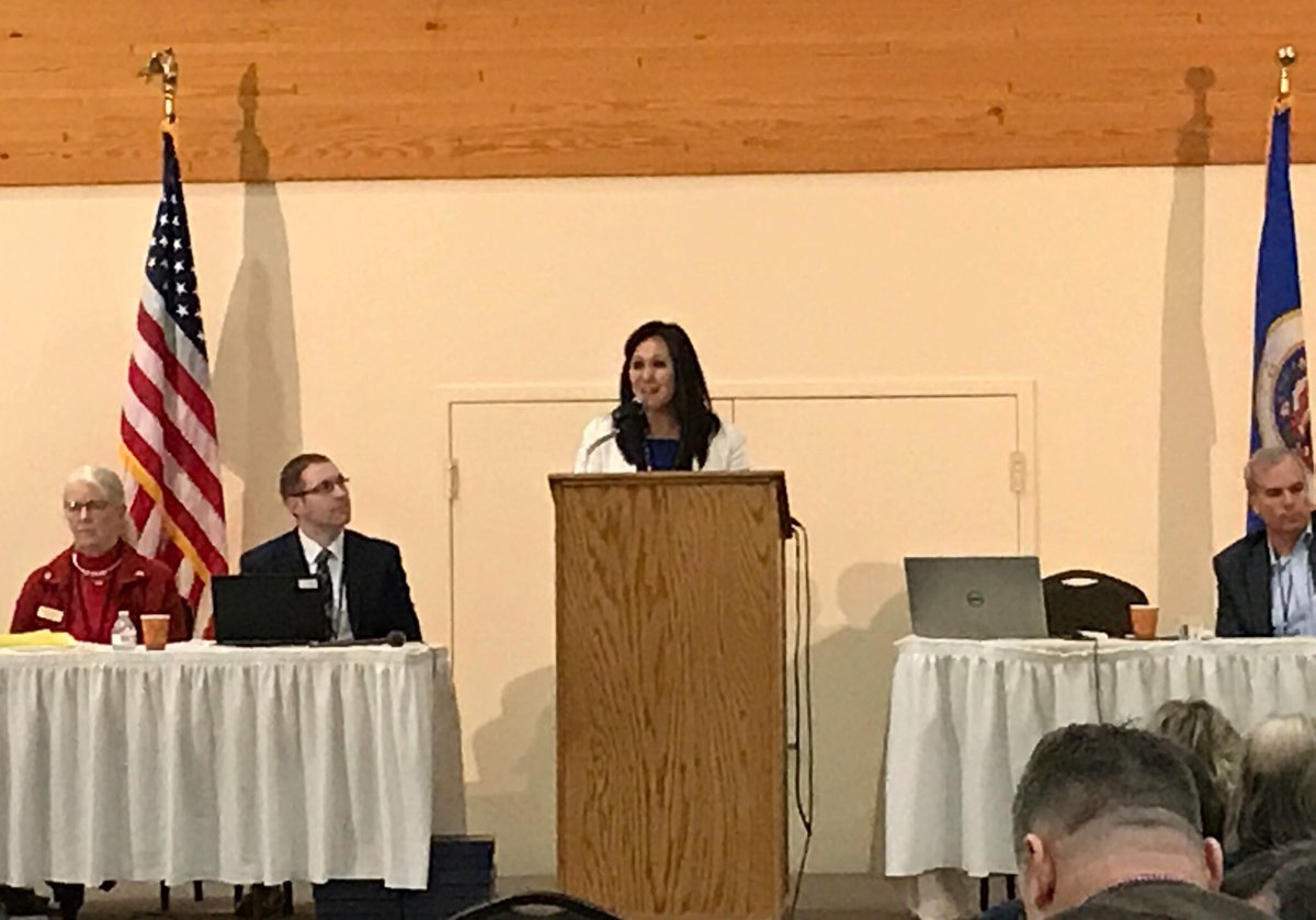 MNExcellence's tweet photo. .@jkcarnah giving Chair Report at @mngop #StateCentral meeting. Leadership team is making progress with fundraising, organization building, and aggressive campaign planning for 2018 elections #MEPSWomentoWatch https://t.co/L5XEcQvxof