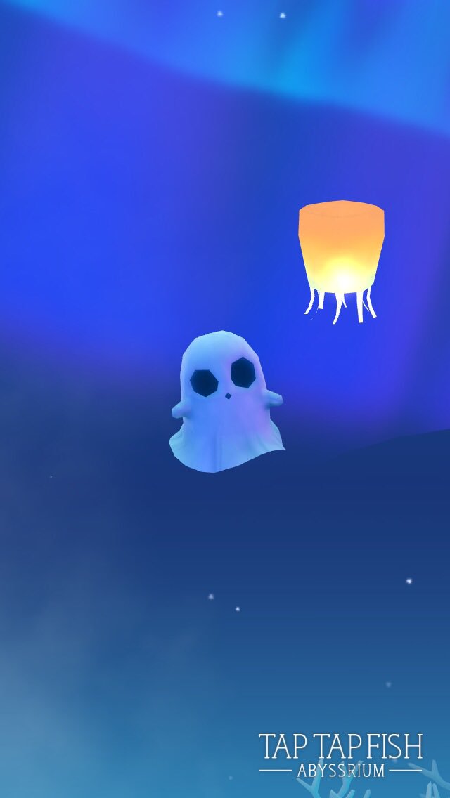 My Ghost Jellyfish:) 
#taptapfish
Download: onelink.to/jhe4sh