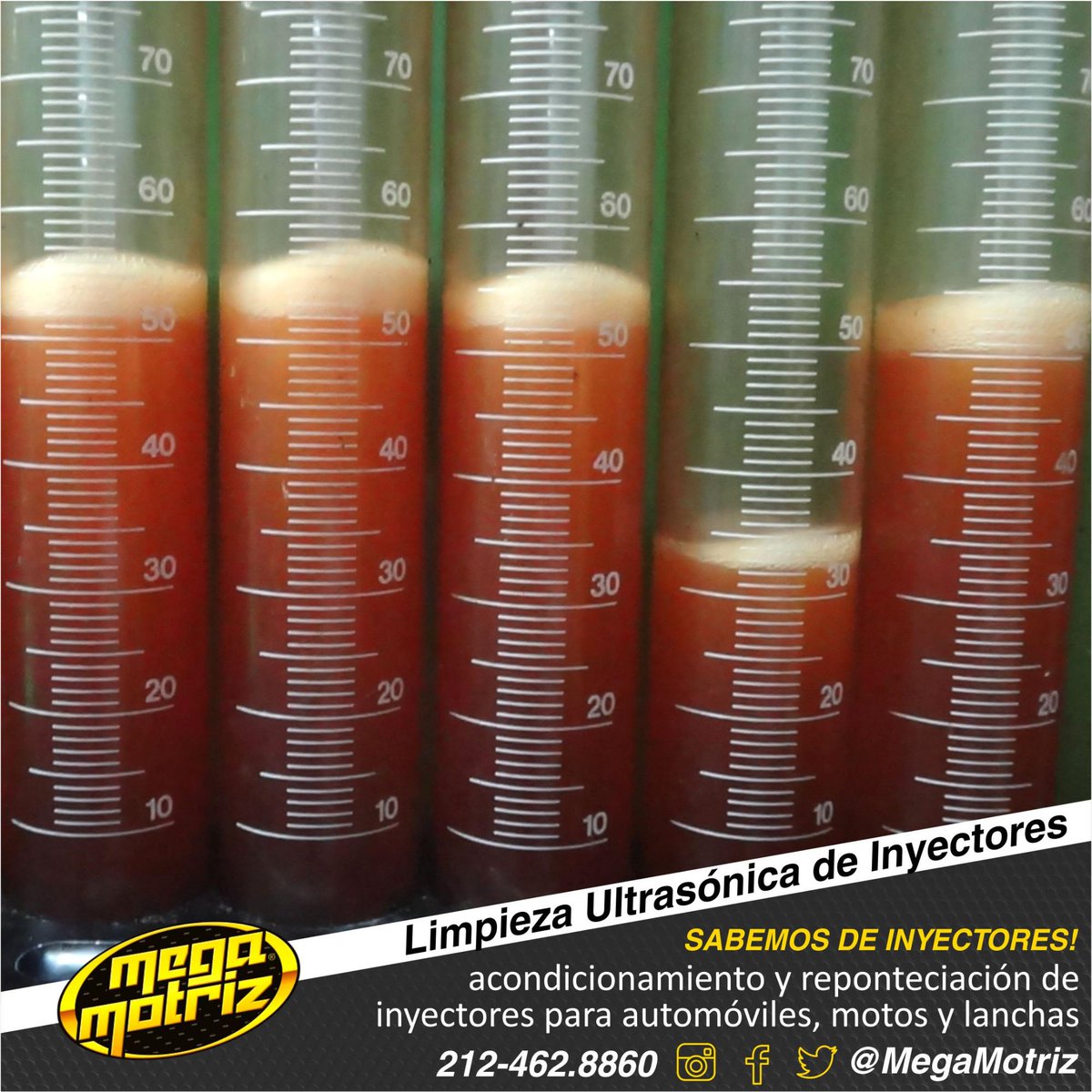 MegaMotriz's tweet photo. Como sabemos cuando falla un #inyector ?
Cuando el inyector no responde según lo esperado recomendamos al #cliente el reemplazo del mismo.
Así es como en #MegaMotriz le ayudamos a economizar en su #auto.
#SabemosDeInyectores https://t.co/E2SNVHQYKb