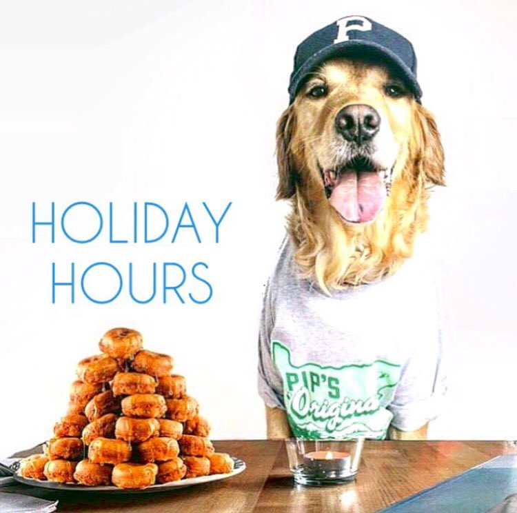 PipsOriginal's tweet image. Our employees voted to be closed December 23 through the 26 so they can enjoy more time with their friends and family this holiday season. We love that!