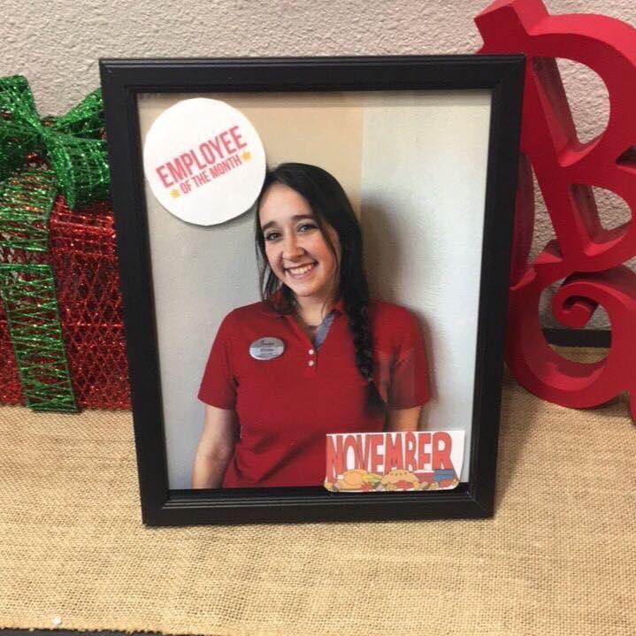CFAMurphy's tweet photo. We are so PROUD of our employee of the month, Emma! Thank you for all your hard work, dedication, and passion for serving our community! https://t.co/PPTybzoHyi