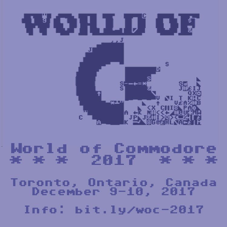 MindFlareRetro's tweet photo. World of Commodore 2017. If you're in the Toronto area Dec 9-10 be sure to attend TPUG's annual #WorldOfCommodore — thanks Leif @schemafactor & Ian @1icolquhoun — presenters, vendors & more. Francois Leveille of #PLAnkton fame is a presenter! Info https://t.co/5WcxyKcn5D. Pls RT! https://t.co/Pz65M0GVRB