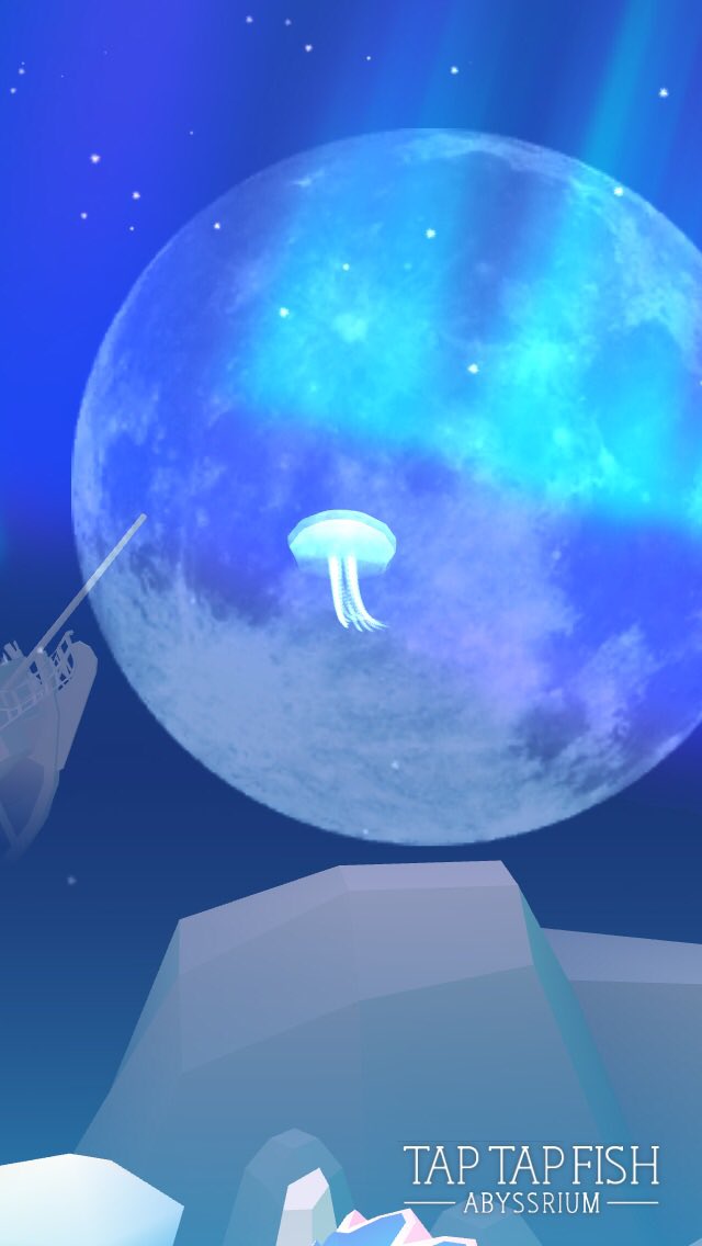 My Moon Jellyfish:) 
#taptapfish
Download: onelink.to/jhe4sh