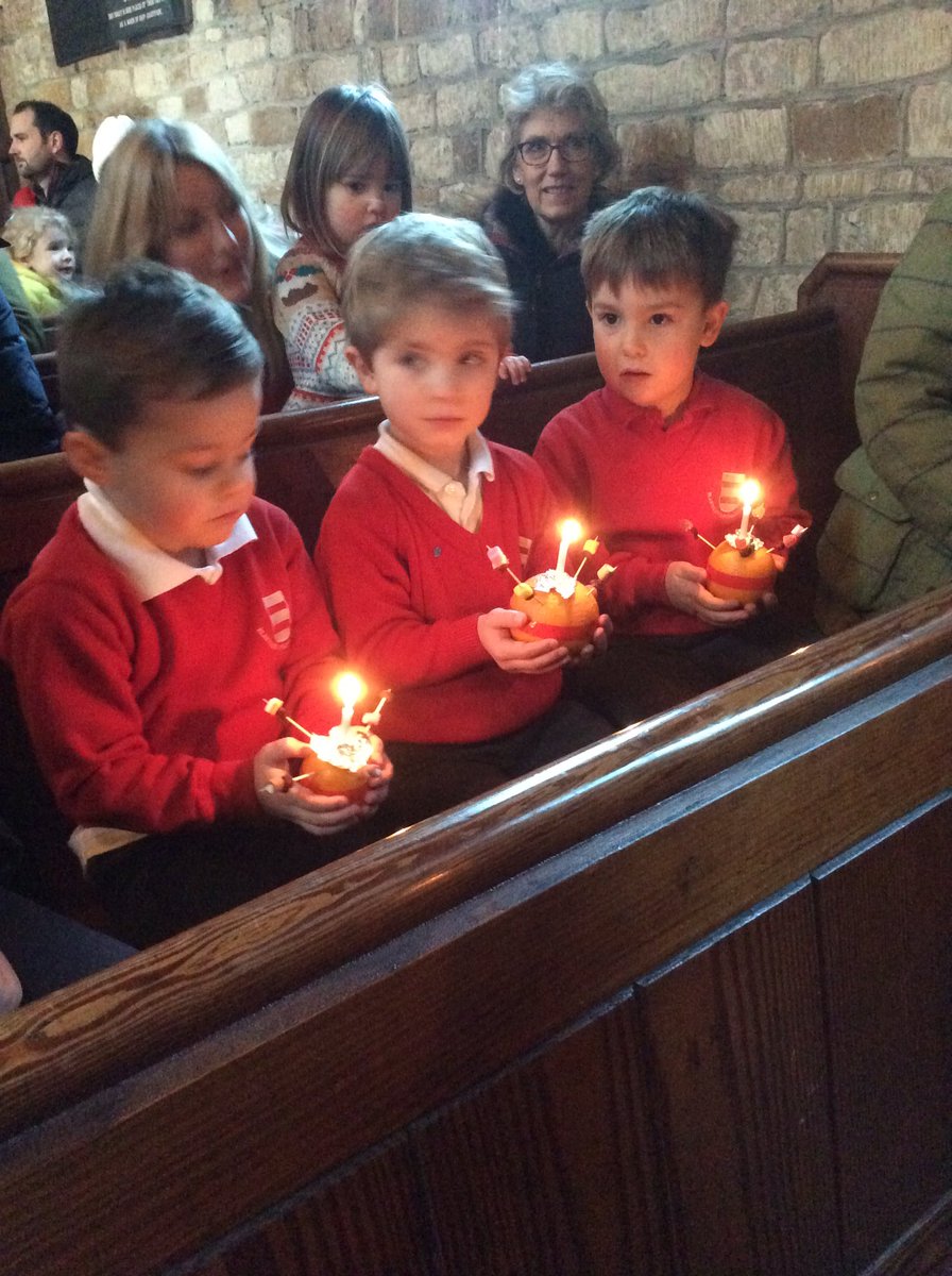 Christingle Service at St Mary's Church, perfect start to the Christmas season