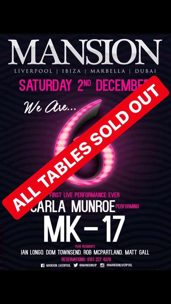 MansionLiv's tweet photo. Mansion Birthday 🎁🎈

Tables Tonight Are
Completely Sold Out!!!! 🚫

Guestlist FULL!!! ✅ 
Doors Open 10pm!!! https://t.co/qmihNiaOrd